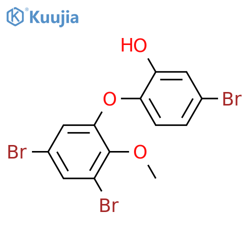 Phenol, 5-bromo-2-(3,5-dibromo-2-methoxyphenoxy)- structure