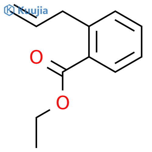 3-(2-Carboethoxyphenyl)-1-propene structure