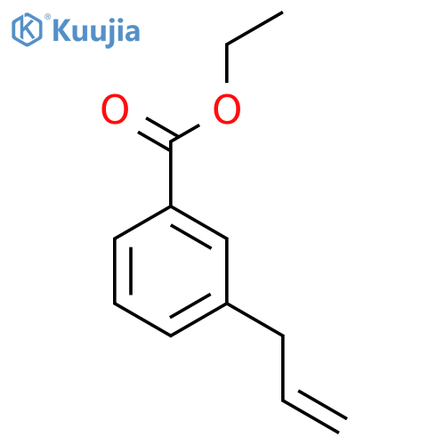3-ALLYL-BENZOIC ACID ETHYL ESTER structure