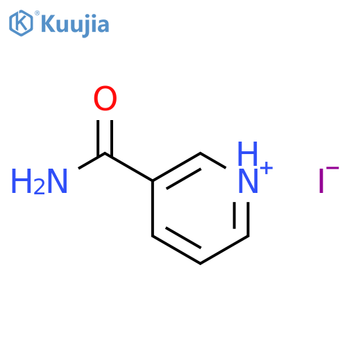 3-Pyridinecarboxamide,hydriodide (1:1) structure