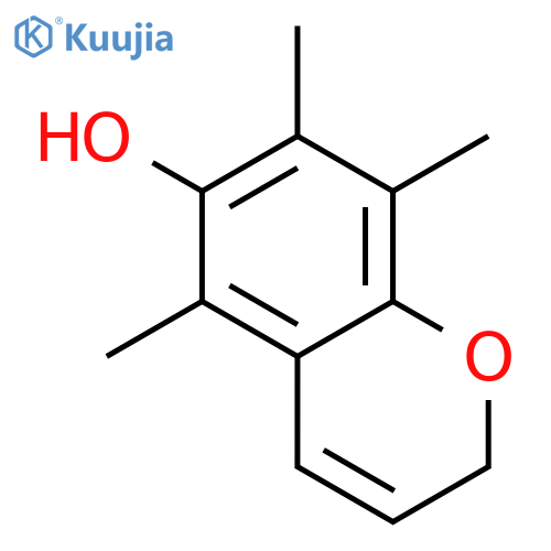 2H-1-Benzopyran-6-ol, 5,7,8-trimethyl- structure