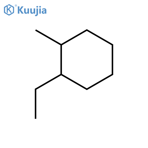 Cyclohexane,1-ethyl-2-methyl- structure
