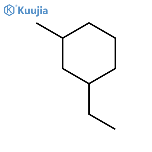 1-Ethyl-3-methylcyclohexane structure