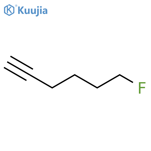 6-fluorohex-1-yne structure