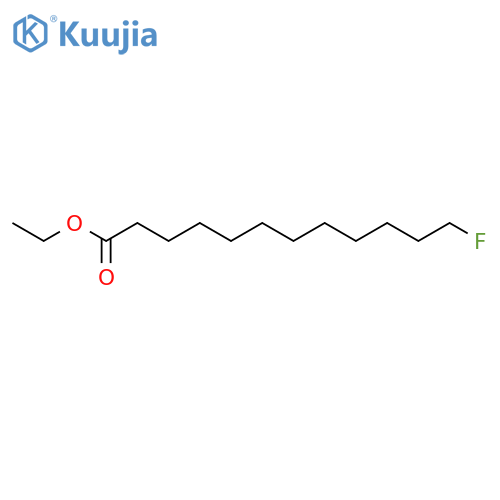 ethyl 12-fluorododecanoate structure
