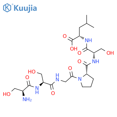 L-Leucine, L-seryl-L-serylglycyl-L-prolyl-L-seryl- structure