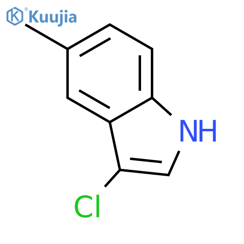 3-chloro-5-methyl-1H-Indole structure