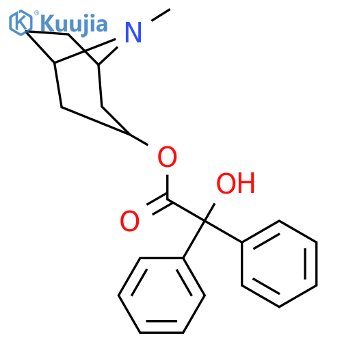 Tropine benzilate structure