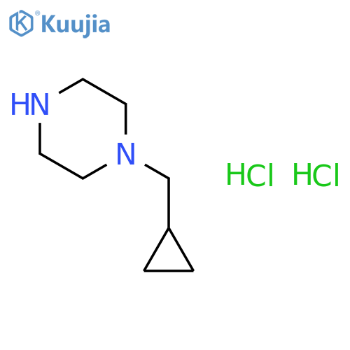 1-(Cyclopropylmethyl)piperazine diHydrochloride structure