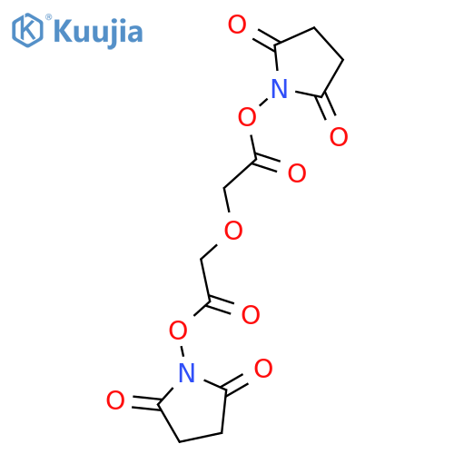 2,5-Pyrrolidinedione, 1,1'-[oxybis[(1-oxo-2,1-ethanediyl)oxy]]bis- structure