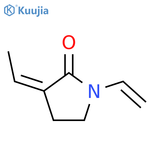 2-Pyrrolidinone,1-ethenyl-3-ethylidene-,(3Z)-(9CI) structure