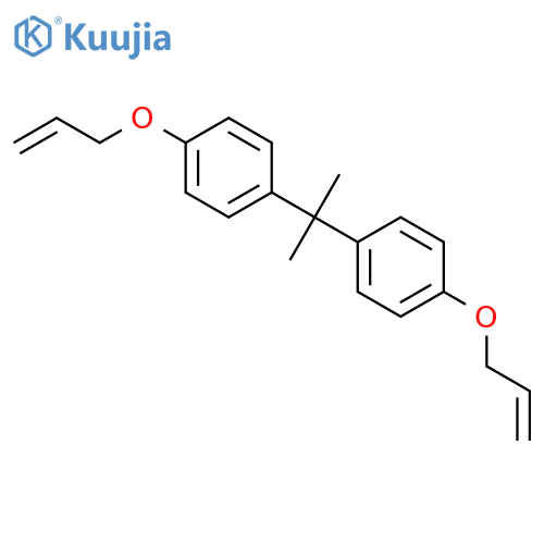 Bisphenol a bisallylether structure