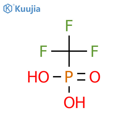Phosphonic acid,P-(trifluoromethyl)- structure
