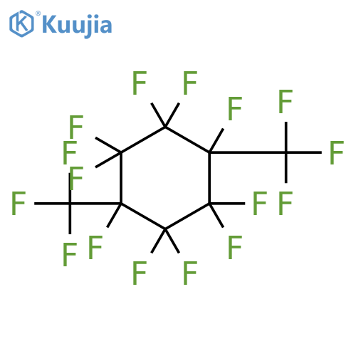 Cyclohexane,1,1,2,2,3,4,4,5,5,6-decafluoro-3,6-bis(trifluoromethyl)- structure