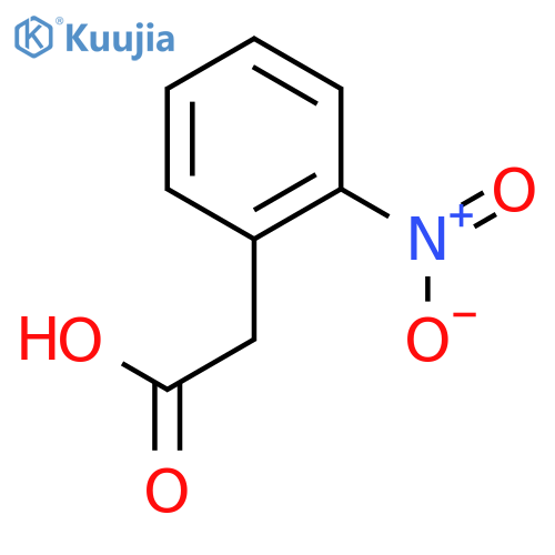 2-(2-nitrophenyl)acetic acid structure