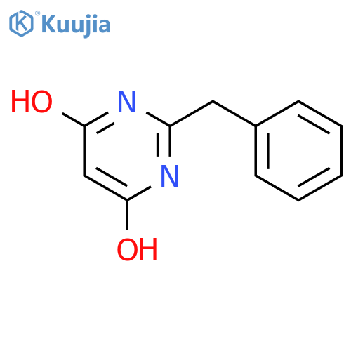 2-BENZYLPYRIMIDINE-4,6-DIOL structure
