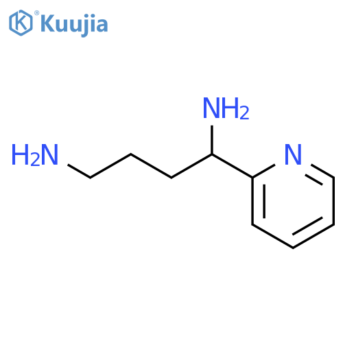 1,4-Butanediamine,1-(2-pyridinyl)- structure