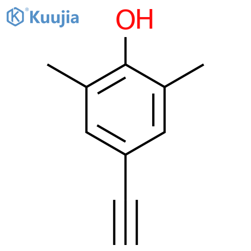 4-ethynyl-2,6-dimethylphenol structure
