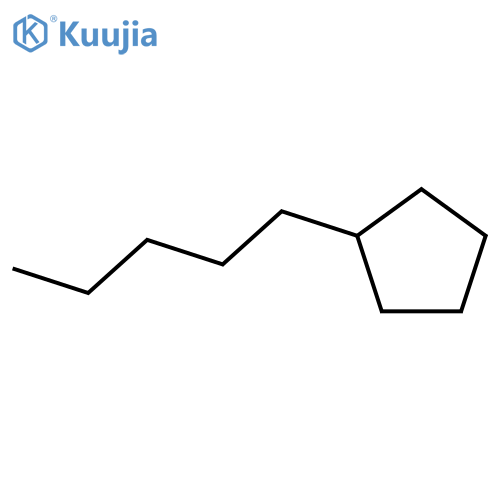 Pentylcyclopentane structure