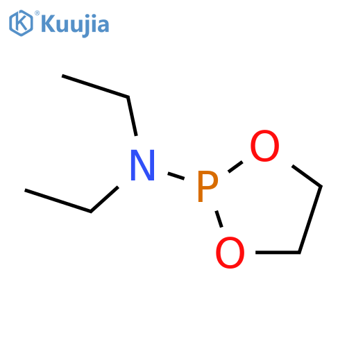 N,n-diethyl-1,3,2-dioxaphospholan-2-amine structure