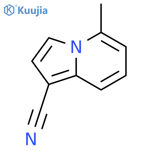 5-methyl-1-Indolizinecarbonitrile structure