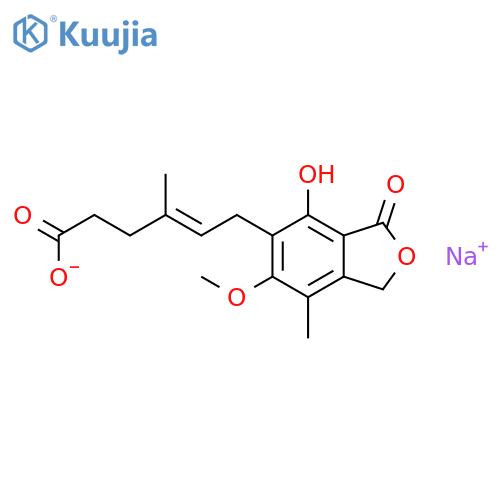 Mycophenolic Acid Monosodium Salt structure