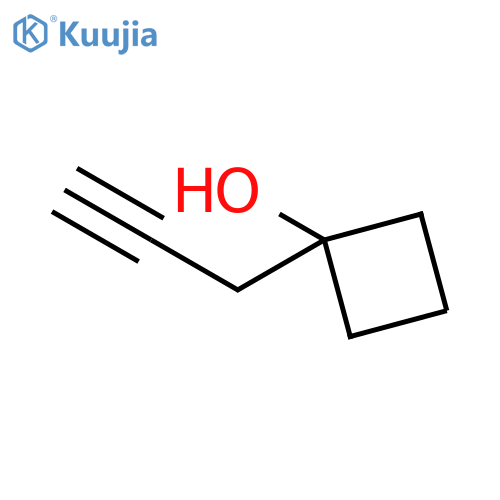 1-(2-Propyn-1-yl)cyclobutanol structure