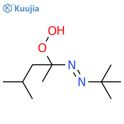 Hydroperoxide, 1-[(1,1-dimethylethyl)azo]-1,3-dimethylbutyl structure