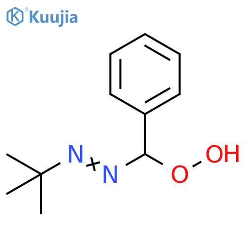 Hydroperoxide, [(1,1-dimethylethyl)azo]phenylmethyl structure