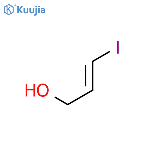 2-Propen-1-ol, 3-iodo-, (2E)- structure