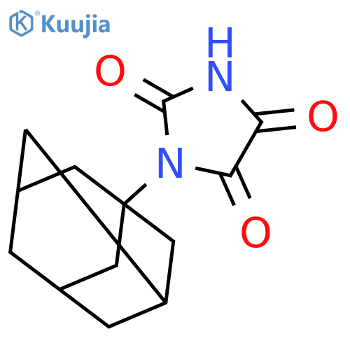 1-(Adamantan-1-yl)imidazolidine-2,4,5-trione structure