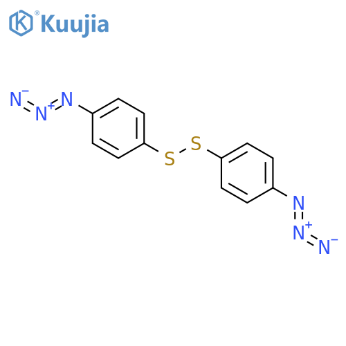 Disulfide,bis(4-azidophenyl) structure