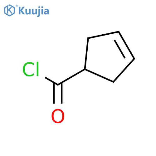 3-CYCLOPENTENE-1-CARBONYL CHLORIDE structure