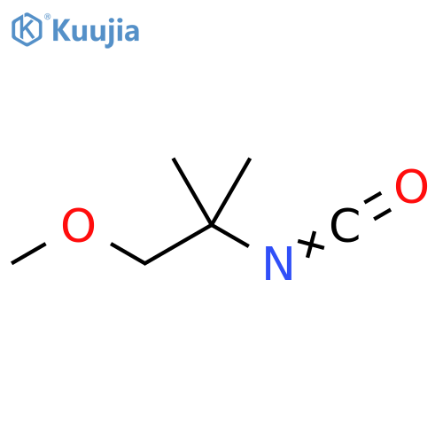 2-isocyanato-1-methoxy-2-methylpropane structure