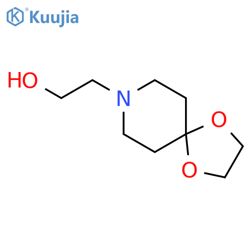 1,4-Dioxa-8-azaspiro[4.5]decane-8-ethanol structure