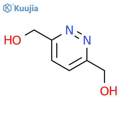 6-(hydroxymethyl)pyridazin-3-ylmethanol structure