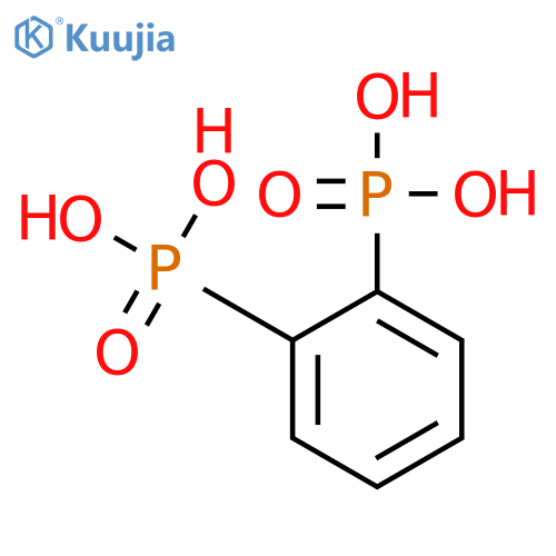 Phosphonic acid,phenylenebis- (9CI) structure