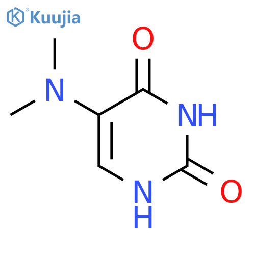 2,4(1H,3H)-Pyrimidinedione,5-(dimethylamino)- structure
