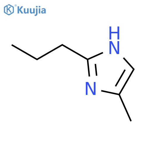 4-Methyl-2-propyl-1H-imidazole structure