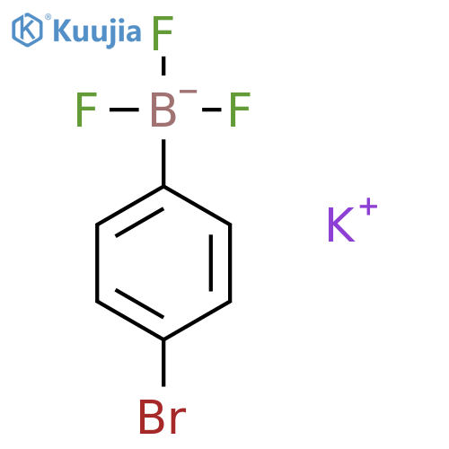 Potassium 4-Bromophenyltrifluoroborate structure
