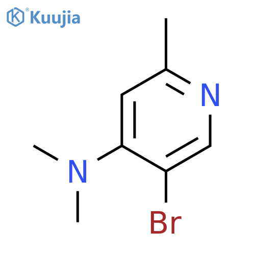 4-Pyridinamine, 5-bromo-N,N,2-trimethyl- structure