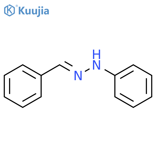Methanone, diphenyl-, diphenylhydrazone structure