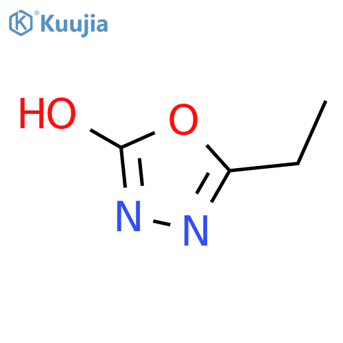 5-Ethyl-1,3,4-oxadiazol-2-ol structure