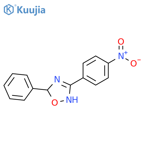1,2,4-Oxadiazole, 2,5-dihydro-3-(4-nitrophenyl)-5-phenyl- structure