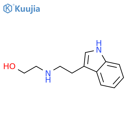 2-((2-(1H-Indol-3-yl)ethyl)amino)ethanol structure