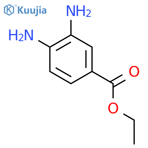 Ethyl 3,4-diaminobenzoate structure