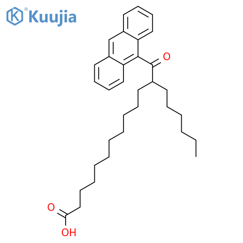 12-(9-anthroyl)stearic acid structure