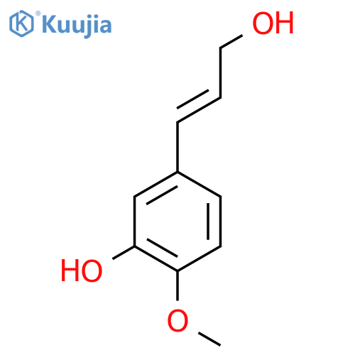5-(3-Hydroxyprop-1-en-1-yl)-2-methoxyphenol structure