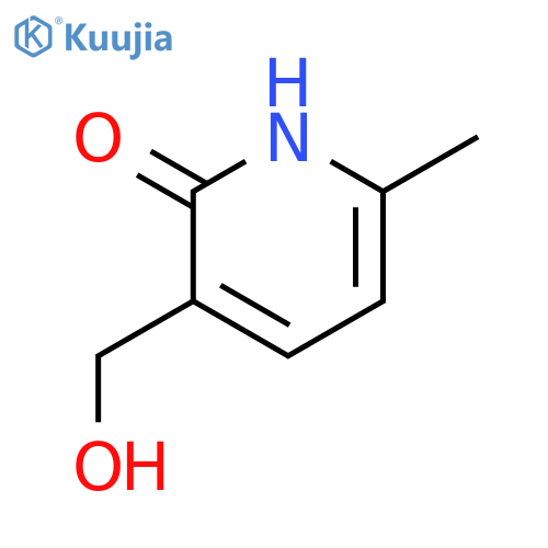 3-(Hydroxymethyl)-6-methylpyridin-2-ol structure