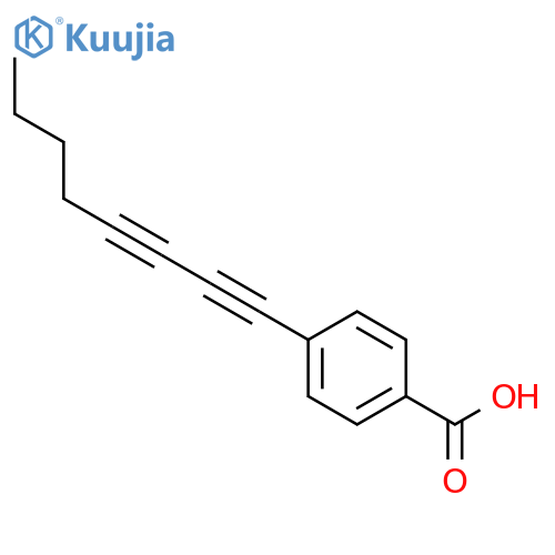BENZOIC ACID, 4-(1,3-OCTADIYNYL)- structure